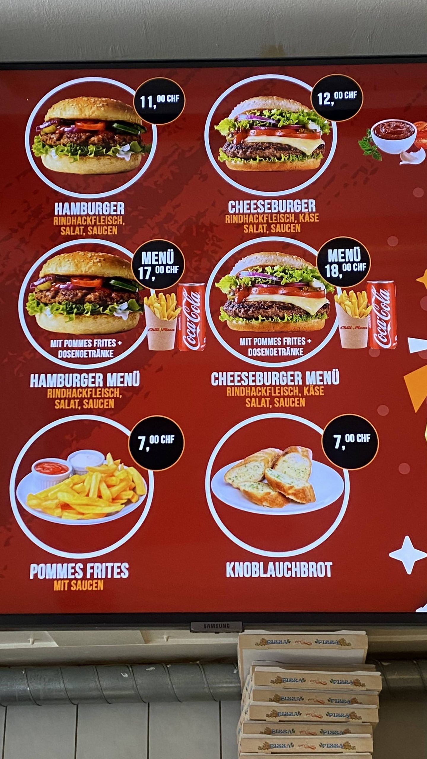 exepnsive menu